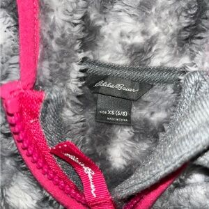 Girls Eddie Bauer Fleece Jacket – Size XS (5/6)